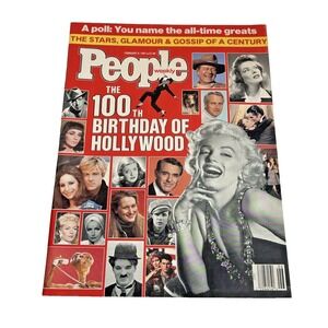 PEOPLE Weekly February 9, 1987 100th Birthday of Hollywood Collectable Magazine‎